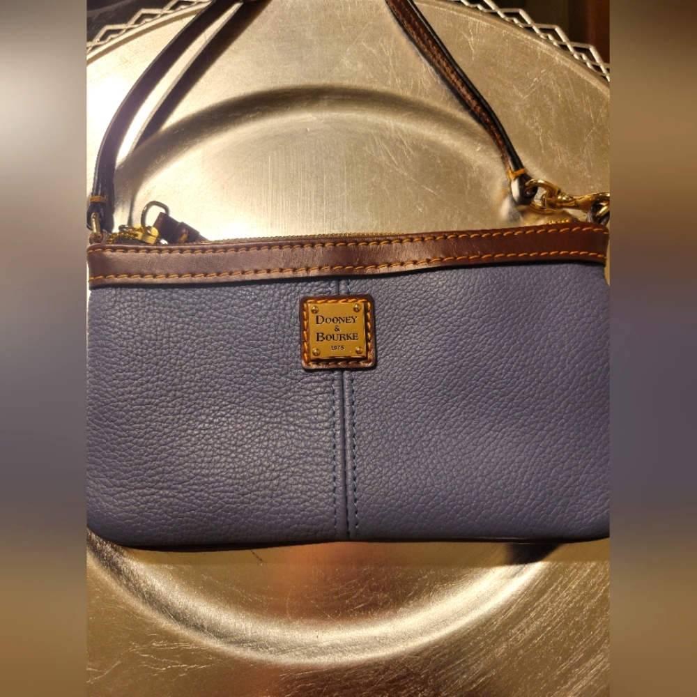 Authentic Dooney & Bourke purple small handbag